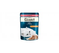 Purina Gourmet Perle Filettini In Salsa Gr.85 con salmone